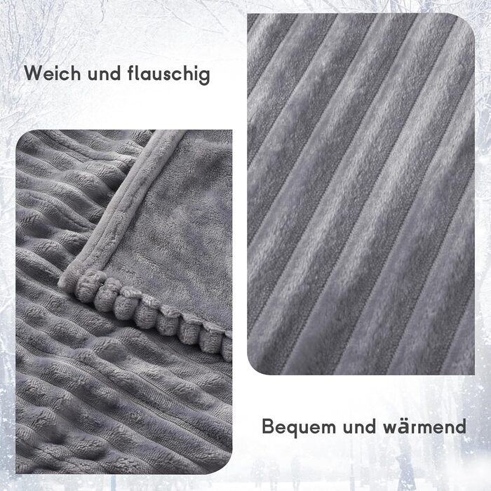 Електрична ковдра з автовимкненням 130x180 см – 9 рівнів нагріву, таймер, захист від перегріву, чорна