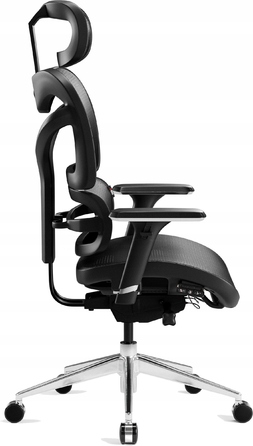 Ігрове крісло Diablo Chairs V-Commander, тканина, чорне