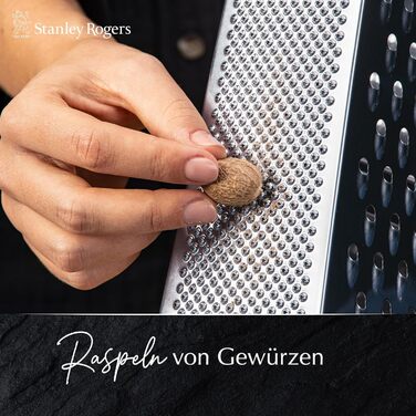 Шкребок Stanley Rogers з квадратним лезом та антиковзким дном – високоякісна нержавіюча сталь, м'який на дотик грифель, придатний для миття в посудомийній машині