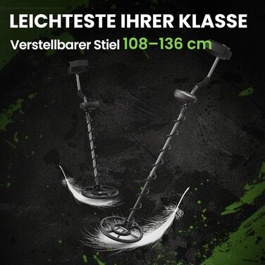 Металодетекторний набір для дорослих: професійний детектор з LCD дисплеєм