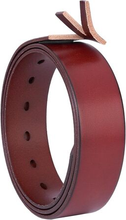 Чоловічий шкіряний ремінь BELTER, 38 мм, для джинсів, з подарунковою коробкою, розмір L (105 см), колір коричневий