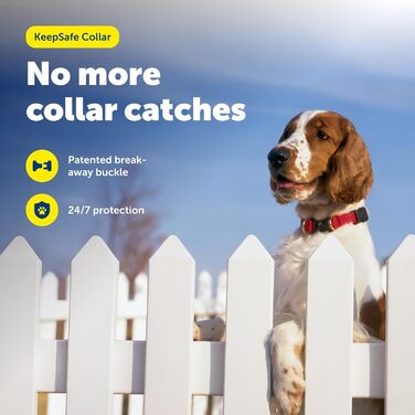 PetSafe KeepSafe надійне зносостійке нашийник для собак червоний Large (2.5 см)