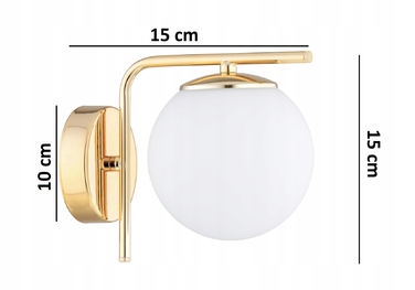 Настінний світильник Elko-Lighting, жовтий, E27, 60 Вт