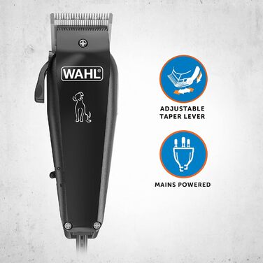 Машинка для стрижки собак Wahl, набір для догляду за шерстю Multi-Cut, для собак та котів, тиха, легка, з лезами з вуглецевої сталі