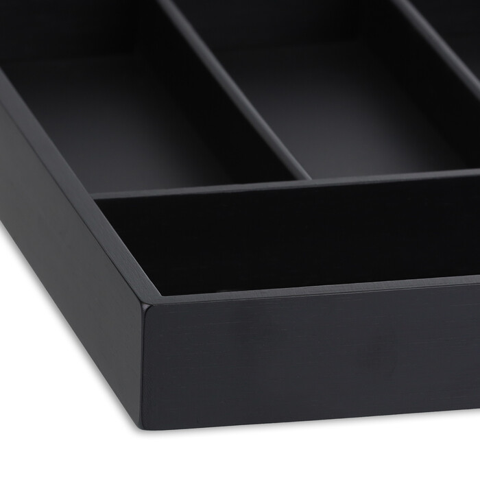 Relaxdays Cutlery Box with 4 Compartments