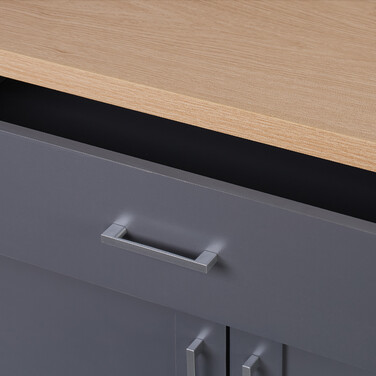 Relaxdays Kitchen Cart with Work Surface