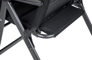 Кемпінговий стілець Crespo AP/237-AD-80, чорний, одинарний