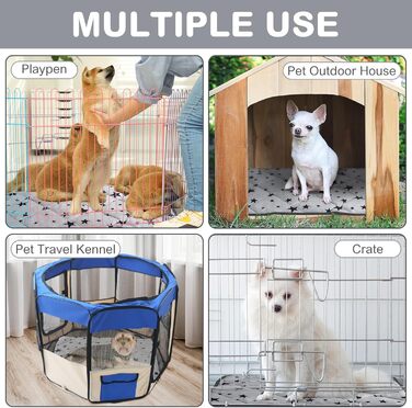 Самогріюча ковдра для котів та собак Namalu зі зірковим малюнком. М'яка, тепла, миється. Розмір 60 x 90 см