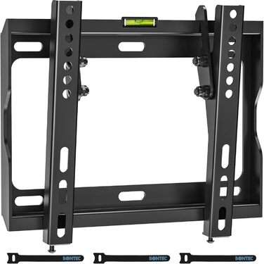 Кріплення для телевізора BONTEC для LED, LCD, OLED, Plasma телевізорів (17-45 дюймів), настінне кріплення, нахил, до 30 кг, VESA 200x200 мм, комплектація: повітряні подушки, кабельні стяжки
