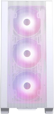 Корпус для ПК Phanteks XT Pro Ultra, загартоване скло, D-RGB підсвітка, білий/чорний