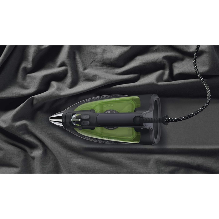 Rowenta DW6030 Eco Intelligence Steam Iron | 2500W | 180g Steam Boost | Steam Iron with Automatic Shut-off | Anti-Scale Setting Single