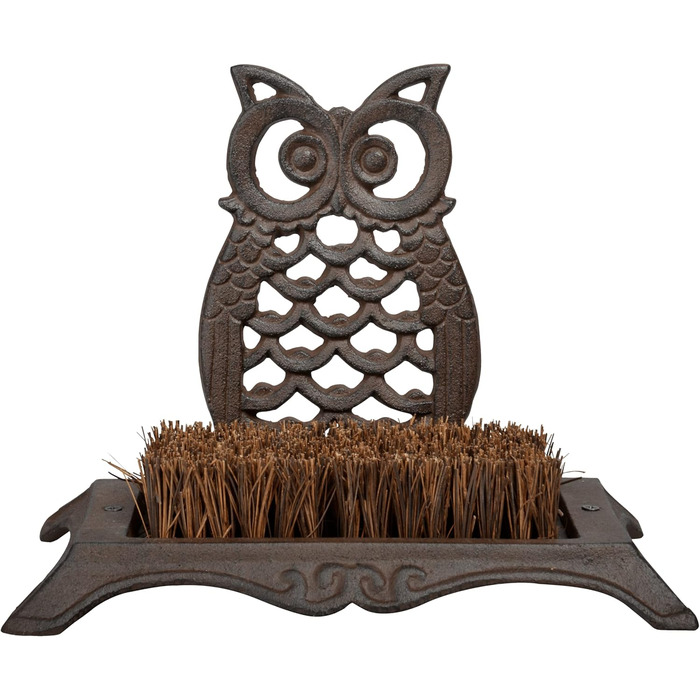 Shoe brush owl brush floor scraper casting
