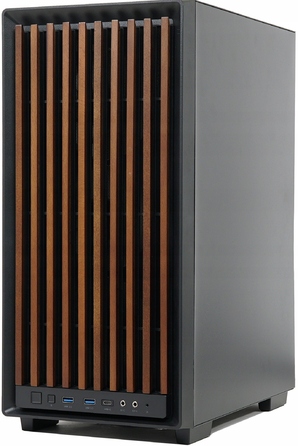 Корпус ZenPC Wooder TG Midi Tower, чорний