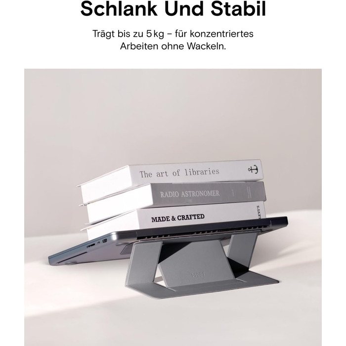 Підставка для ноутбука MOFT, складана, регульована, для MacBook Air/Pro 11-16