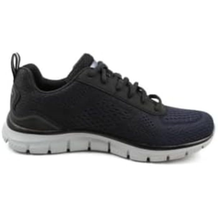 Чоловічі кросівки Skechers Track Ripkent - Navy Mesh Black Trim (40 EU, Широкий)