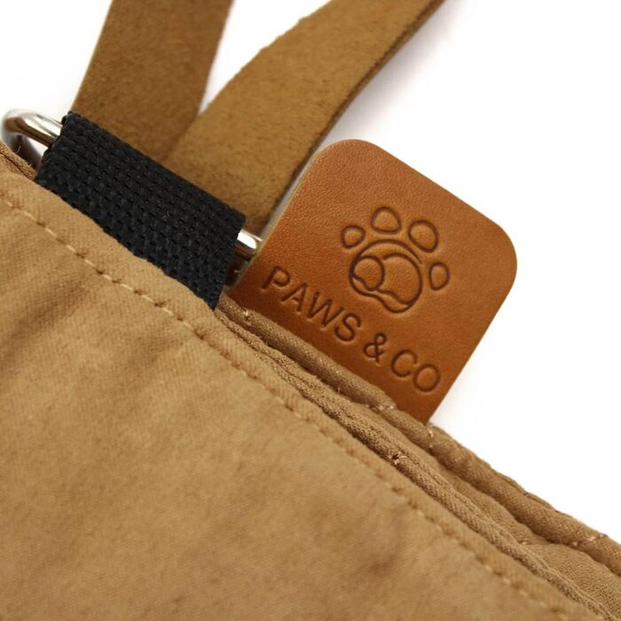 Килимок для собак Paws&Co: портативний, складаний, 75x50 см (M, коричневий)