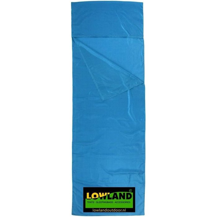 Шовковий спальний мішок Lowland Outdoor для походів, легкий хютеншляфзак