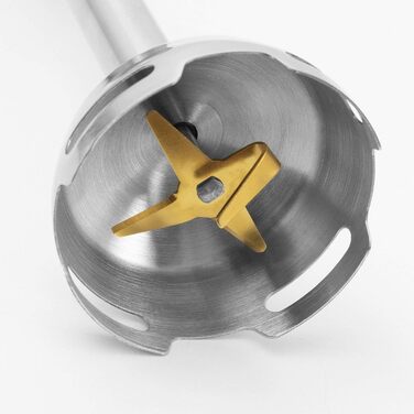 Блендер PROTOOL Stabmixer з аксесуарами: 7 швидкостей + Turbo, титанове покриття, 6 аксесорів (чорний)