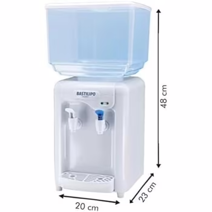 BASTILIPO Cold Water Dispenser, 7 L, Temperature Cooling Deposit System between 8 – 15 °C, 65 W, White