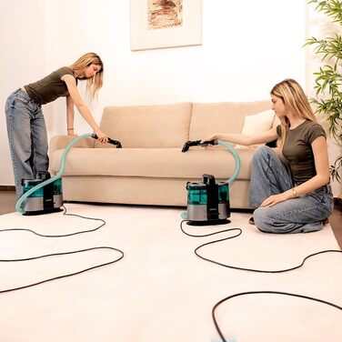 Пилосог Cecotec Conga 1700W 3-в-1 для чищення килимів та м'яких меблів, резервуари 1600/950 мл, радіус 9м