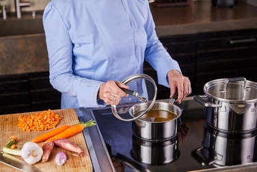 Набір каструль Zwilling Cornelia Poletto, нержавіюча сталь, сріблястий