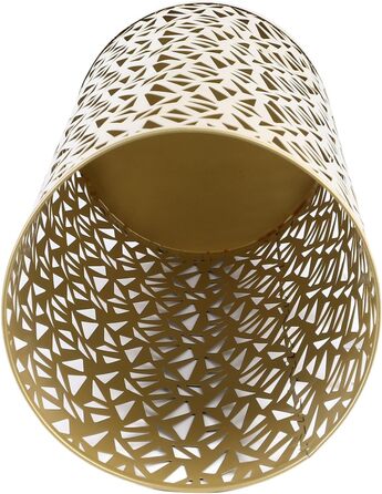 Металевий підставка для парасольки Topiky, кругла, золота, 15x10,5 см