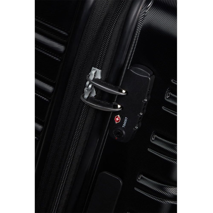 Чемодан American Tourister Flashline Spinner M, 67 см, 69/75 л, чорний