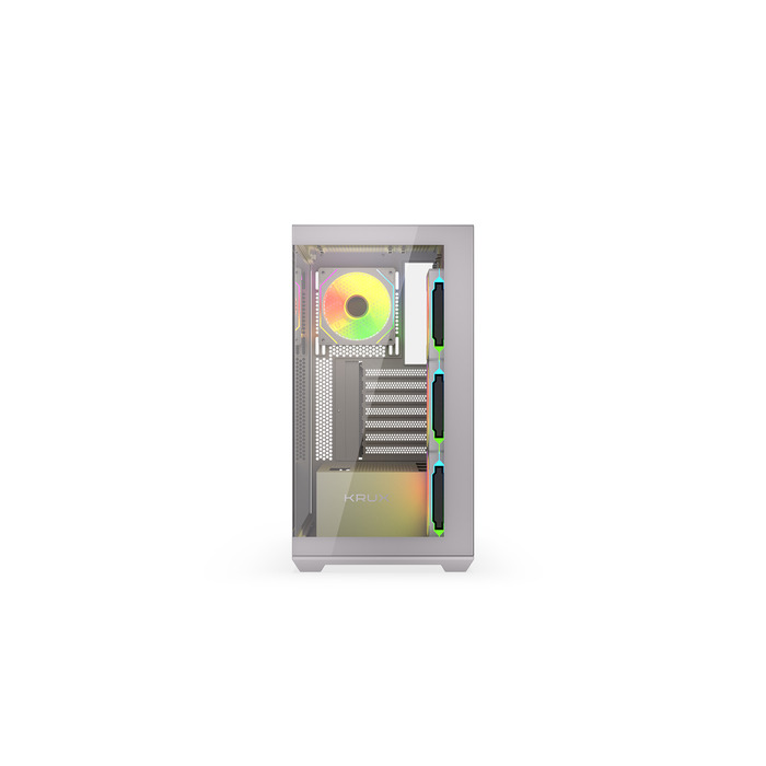 Корпус Krux Exo RGB, білий (KRXD009)