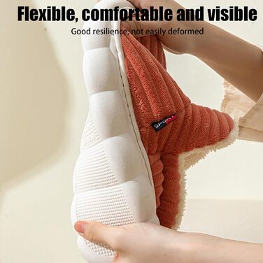 Зручні домашні тапочки для жінок на зиму, теплі, закриті, унісекс, з неслизькою підошвою, товсті, хмарні тапочки 39/40 EU, зелені