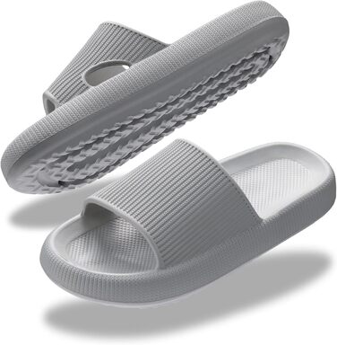 Тапочки для дому Donpapa: зручні, неслизькі, літні, для чоловіків та жінок (42/43 EU, сірий)