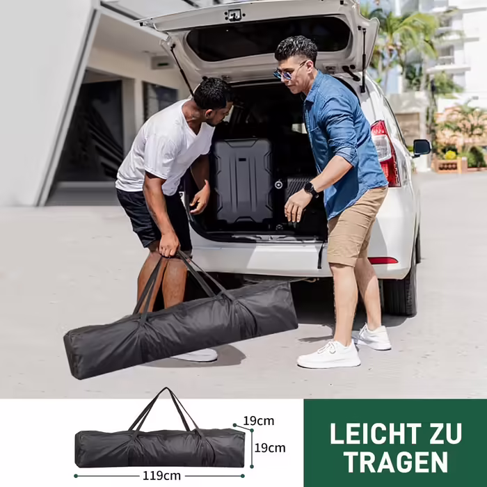 2x2m Gazebo, Pop-up, Windproof, Waterproof, Folding Gazebo, UV Protection 50+, Adjustable Height, with 4 Side Panels, for Outdoor, Garden, Party, Camping, Dark Grey
