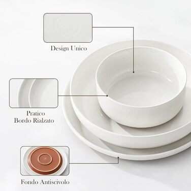 Набір кавових чашок MALACASA TARA Khakiweiß (12 шт., 48 шт. в наборі), 350 мл, для кави, чаю, соку, лате, капучино, какао. Можна мити в посудомийній машині та використовувати в мікрохвильовці.