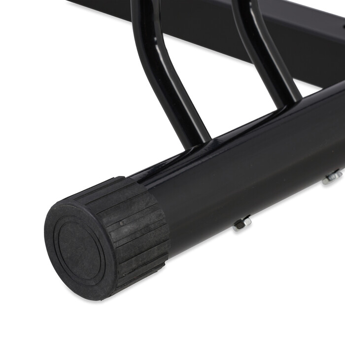 Relaxdays Black Bicycle Stand for 2 Bikes