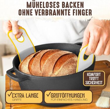 Датський вінчик для тіста - професійний інструмент для випічки, датський міксер для тіста, аксесуар для хлібопечення