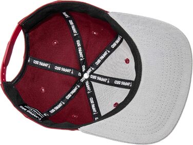 Кепка бейсболка Jumping Bird • Зручна, регульована, легко миється • Бордовий колір