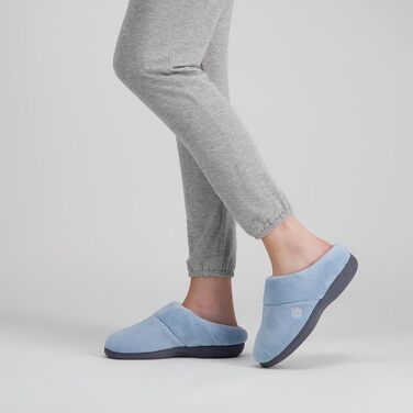 Сліпони-тапочки Isotoner Classic Hoodback W з піною Memory Foam, Пеонія, X-Large / 9.5-10 M US 8-9