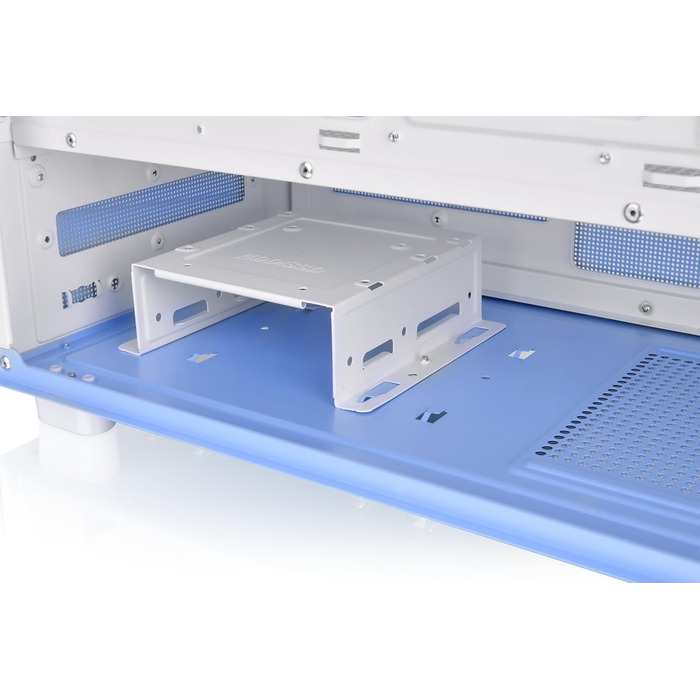 Корпус ПК Thermaltake View 270 Plus TG ARGB, Mid-Tower, скло, вентилятори ARGB, USB-C, підтримка 360мм радіатора, блакитний