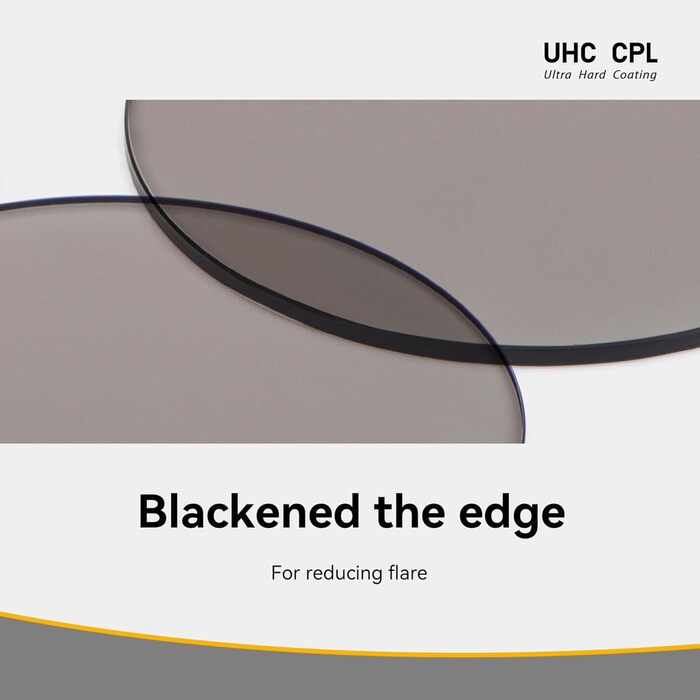 NiSi UHC CPL фільтр - поляризаційний фільтр з ультра-твердим покриттям (72 мм)