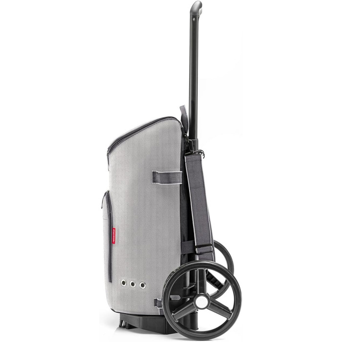 Набір Reisenthel Citycruiser (стійка + сумка) Herringbone Grey - практичний покупочний візок з великими відділеннями