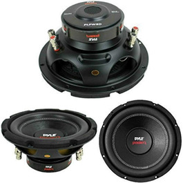Сабвуфер Pyle PLPW8D 8'' 400 Вт RMS, 800 Вт, 20 см, DVC 4+4 Ом, автомобільний динамік