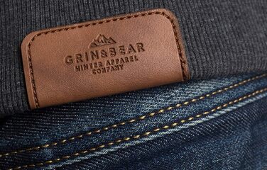 Толстовка з капюшоном Grin&Bear для чоловіків, GEC601, L, антрацитова