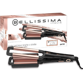 Випрямляч для волосся Bellissima My Pro Beach Waves GT20 400 – керамічне покриття, 3 температурні режими (160-200°C), для створення природних хвиль