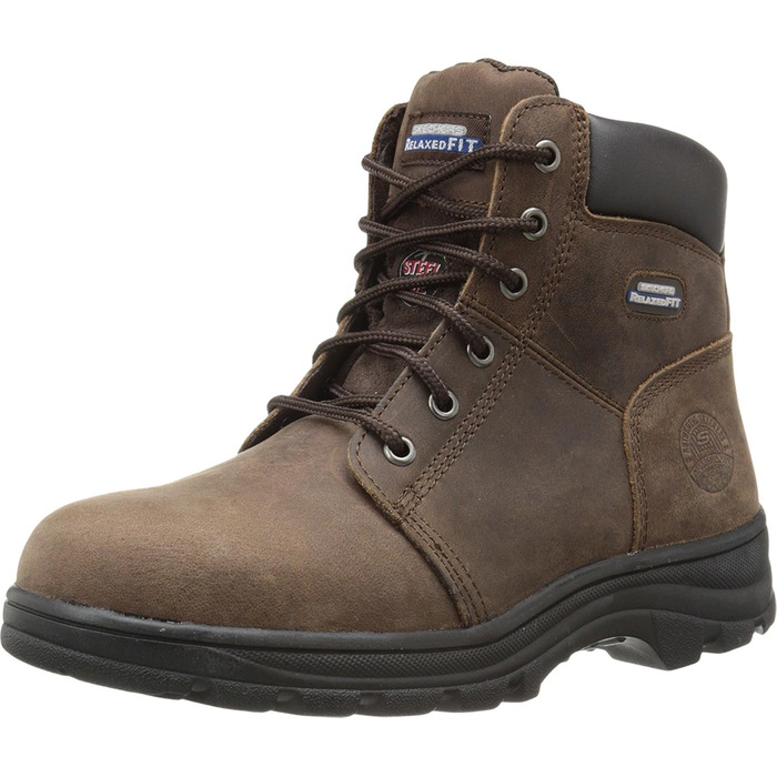 Черевики робочі Skechers Workshire Peril для жінок (39 EU, темно-коричневі)