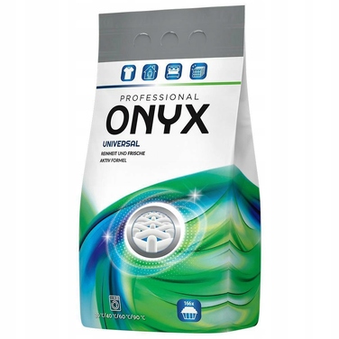 Пральний порошок Onyx 10 кг, ефективний при низьких температурах, 166 прань