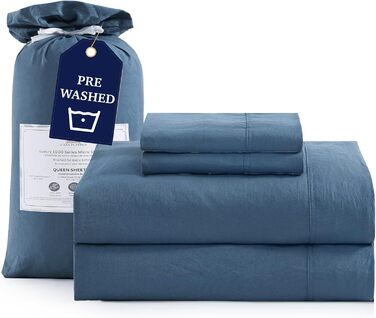 Наволочки Casa Platino Standard, 2 шт, блакитні, мікрофібра, дихаючі, м'які, 50,8x76,2 см