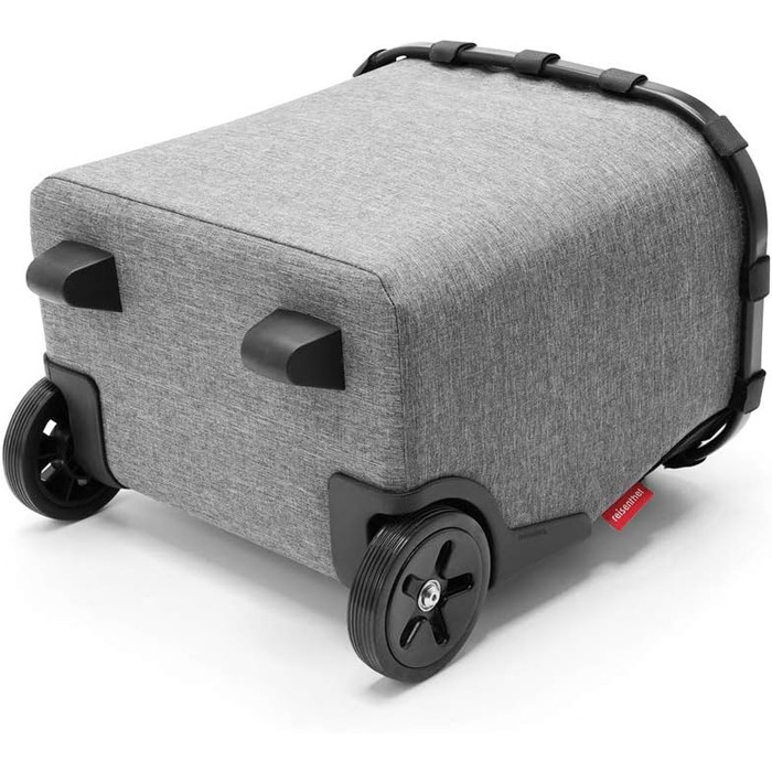 Тролей Reisenthel CarryCruiser Plus Twist Silver з безкоштовним чохлом-покриттям та захистом від сонця