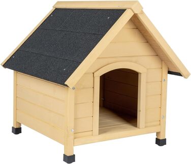Будка для собак VOSS.PET Liam, XL, з натурального дерева, для великих собак