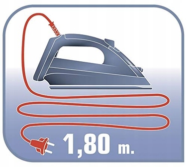 Праска Tefal FS4030 суха, 1200 Вт, керамічна підошва, кабель 1,8 м