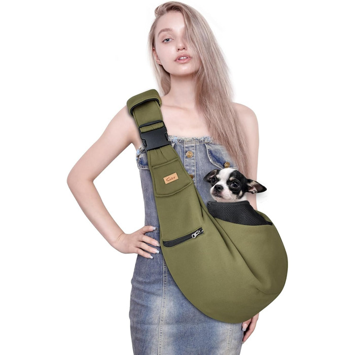 Сумка-переноска для собак CUBY, літня, для маленьких собак та котів, сітка, одно плече, PET-сумка для подорожей, з підставкою для ніг