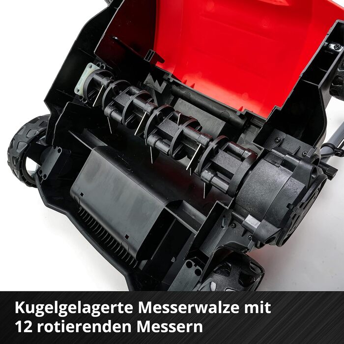 Einhell Cordless Scarifier GC-SC 18/28 Li-Solo Power X-Change (Li-Ion, 18 V, brushless electric motor, 28cm cutting roller, 3-stage working depth adjustment, without battery & without charger)